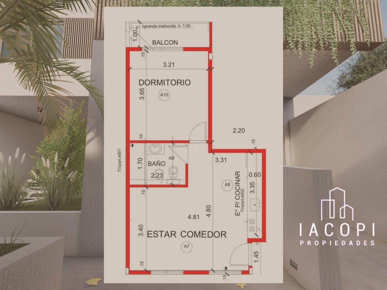 Edificio en Construccion - Unidades de 3 Ambientes Disponibles